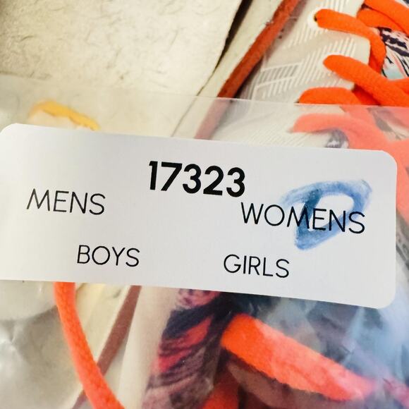 Asics Shoes Womens 8.5 White Orange Gel Kayano 28 Mesh Road Running Sneakers - Picture 14 of 14